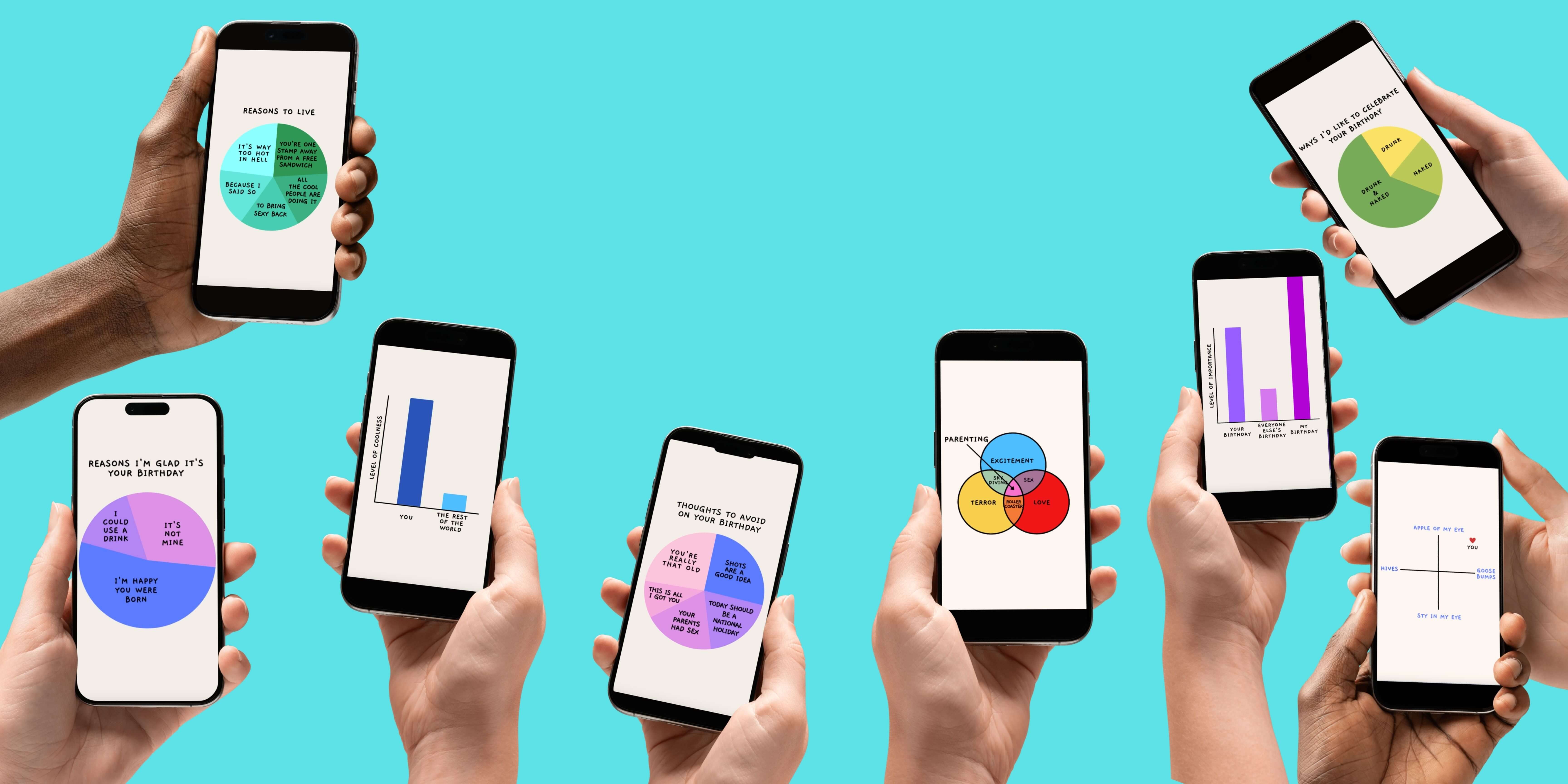 Smart & Funny Graph eCards