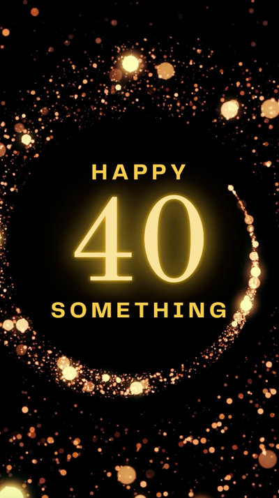 40th Birthday Video Card