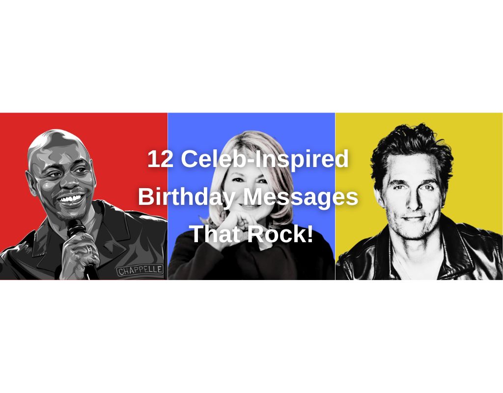 12 Funny Celebrity Birthday Card Messages – Cool, Iconic & Hilarious!