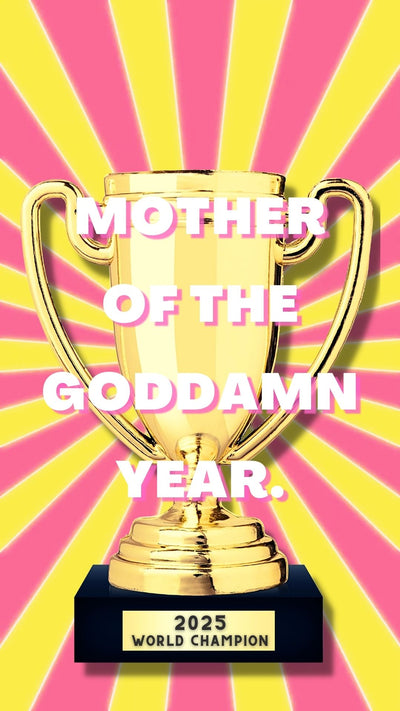 Mother Of The Year Award Card