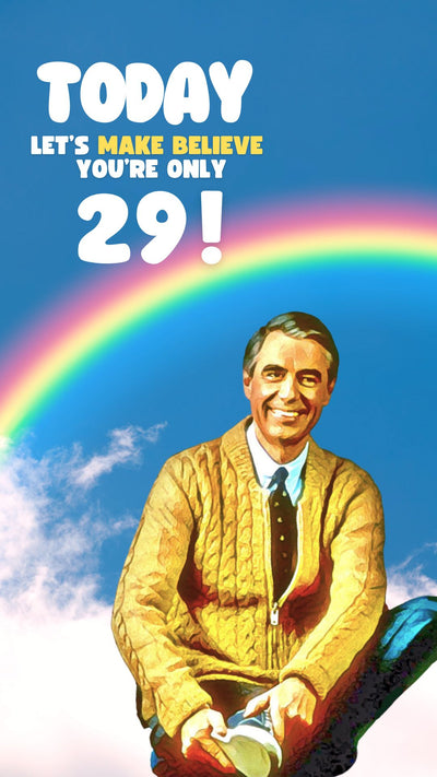 Mr. Rogers Funny Birthday Video eCard