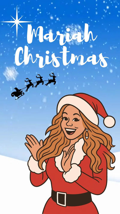 Mariah Christmas - Funny Mariah Carey Holiday Video eCard — funny, sent instantly by text or email
