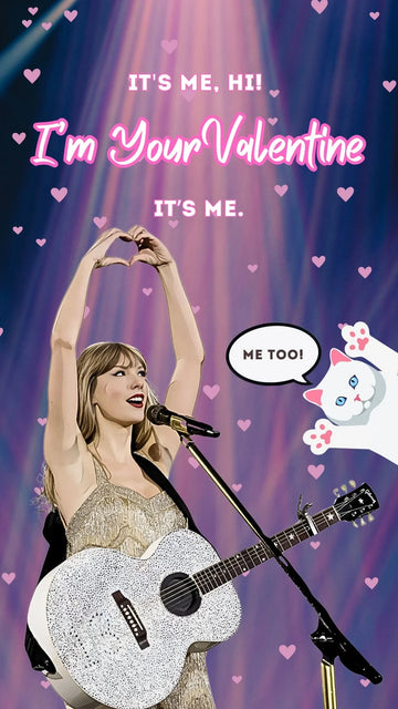 Taylor Swift Valentine's Day Video eCard poster