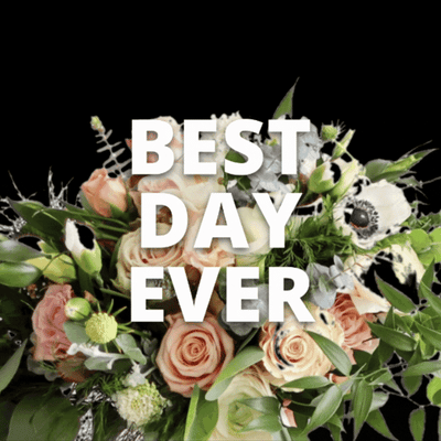 Best Day Ever Bouquet Birthday Friendship eCard