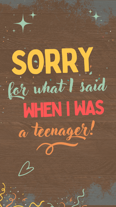 Father's Day Apology Card