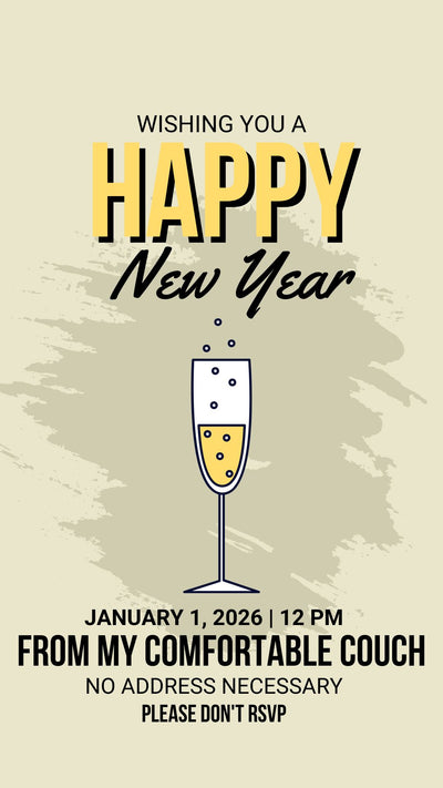 New Year Funny From My Couch eCard