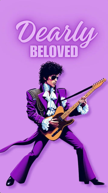 Prince-Inspired Birthday eCard – “Let’s Go Crazy” Video Card poster