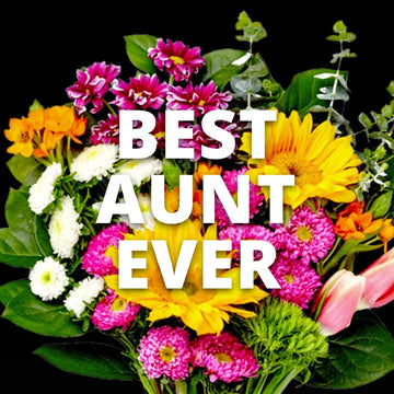 Best Aunt Ever Bouquet Video eCard poster