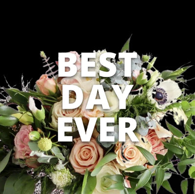 Best Day Ever Bouquet Birthday Friendship eCard