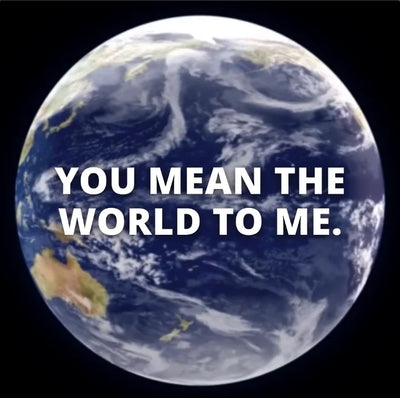 Funny You Mean the World to Me thank you ecard video.