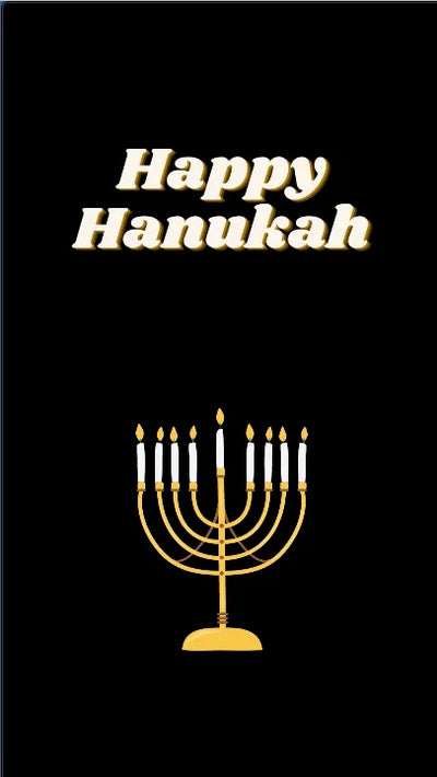 Happy Hanukkah Card