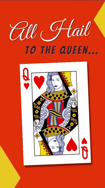 Valentine's Day Queen of Hearts Funny Video eCard poster