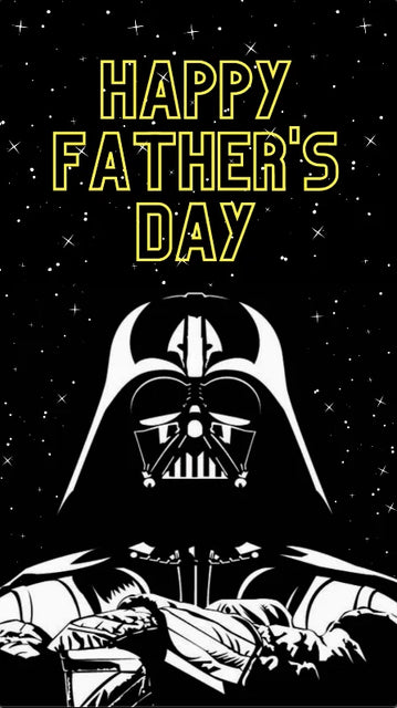 Father's Day Card Darth Vader Video eCard poster