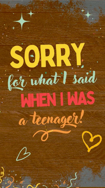 Mother's Day Apology Digital Video Card poster