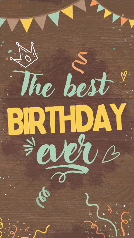Best Birthday Ever’ video eCard cover with clean, colorful design and large on-screen text: ‘I wish you… the best birthday ever… love you so much!’ Sweet digital birthday card.”Am humbled