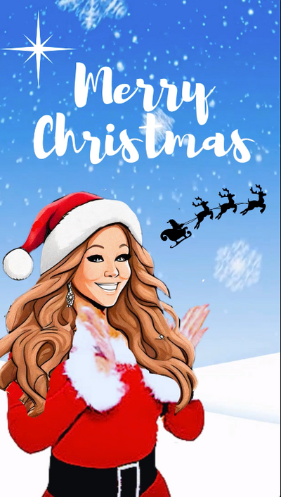 Holiday Mariah Christmas Video eCard