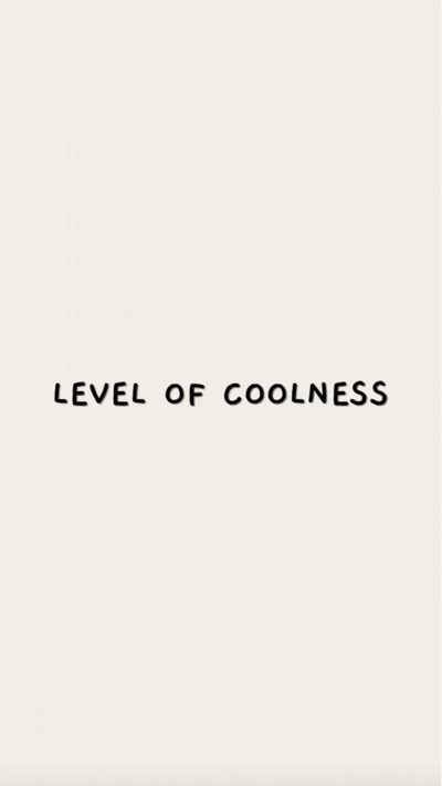 Funny Thank You eCard that shows a bar graph of level of coolness comparing you to the rest of the world. Funny thank you for nerds or graph lovers.