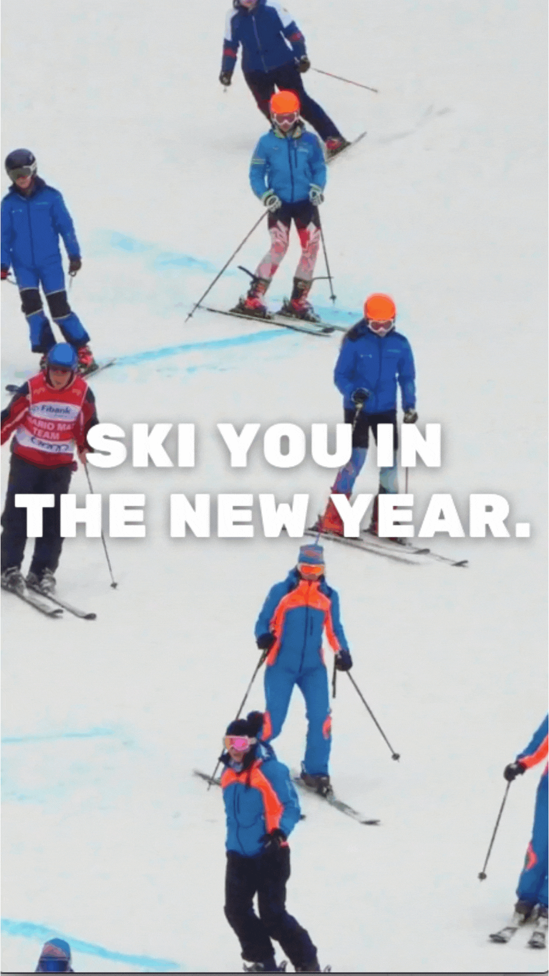 Ski You In 2023 New Year Card