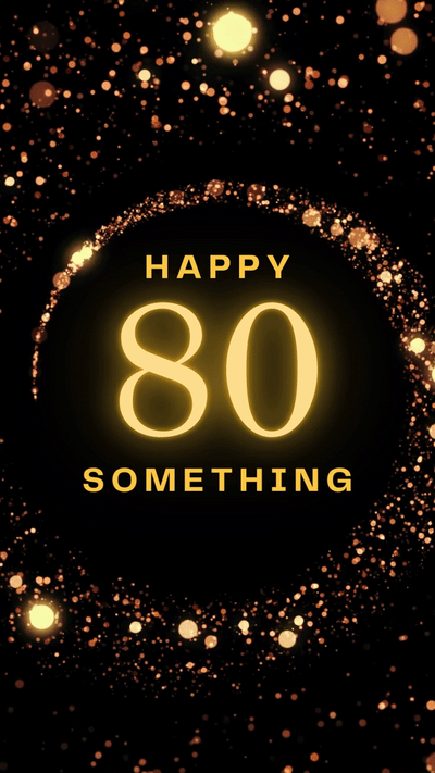 80th Birthday Ecards