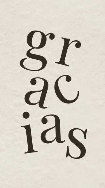 Gracias – Animated Spanish Thank You Video eCard poster
