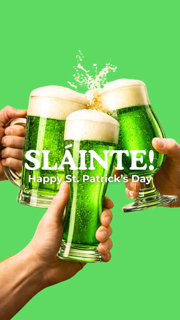 Funny St. Patrick’s Day Cheers Video eCard – Sláinte! poster