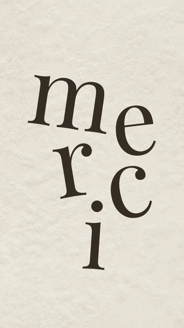 Merci – Animated French Thank You Video eCard poster