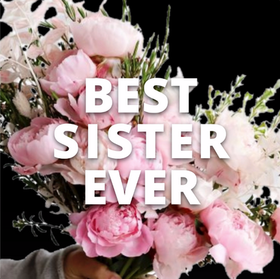 Best Sister Ever Bouquet Ecard