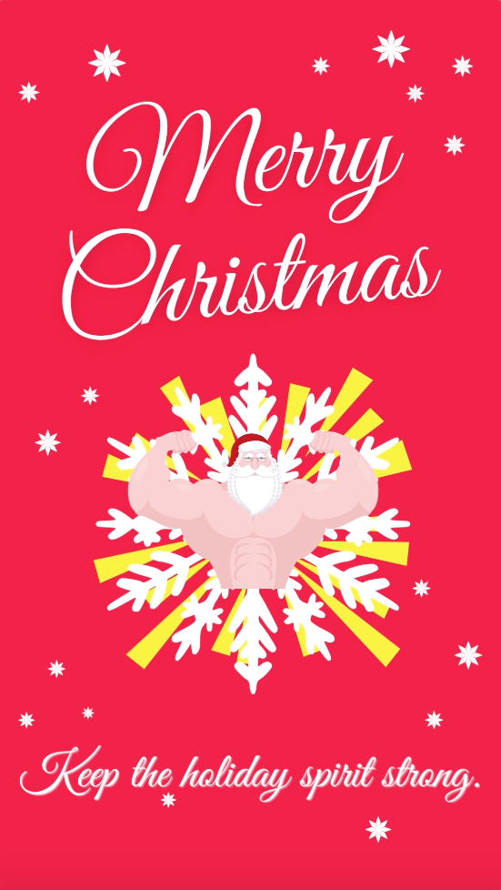 Merry Christmas Digital Card 