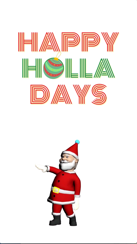 Happy Holla Days Cards 