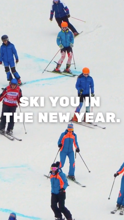 Ski You In 2023 New Year Card