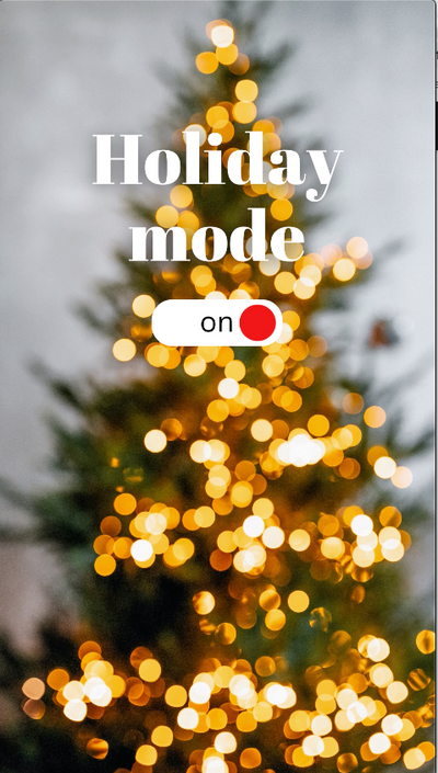 Holiday "Mode On" Digital eCard