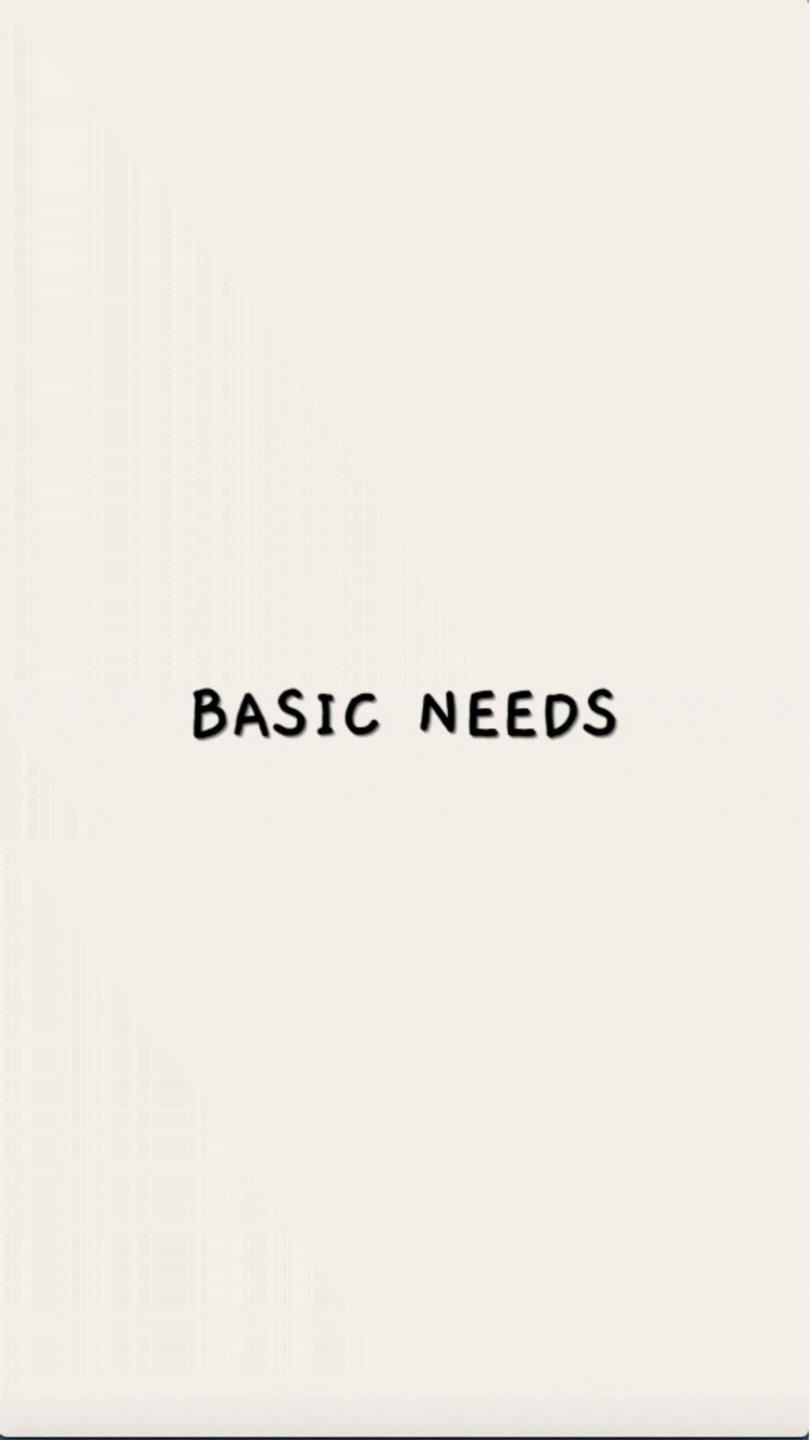 Basic Needs Graph Digital Card
