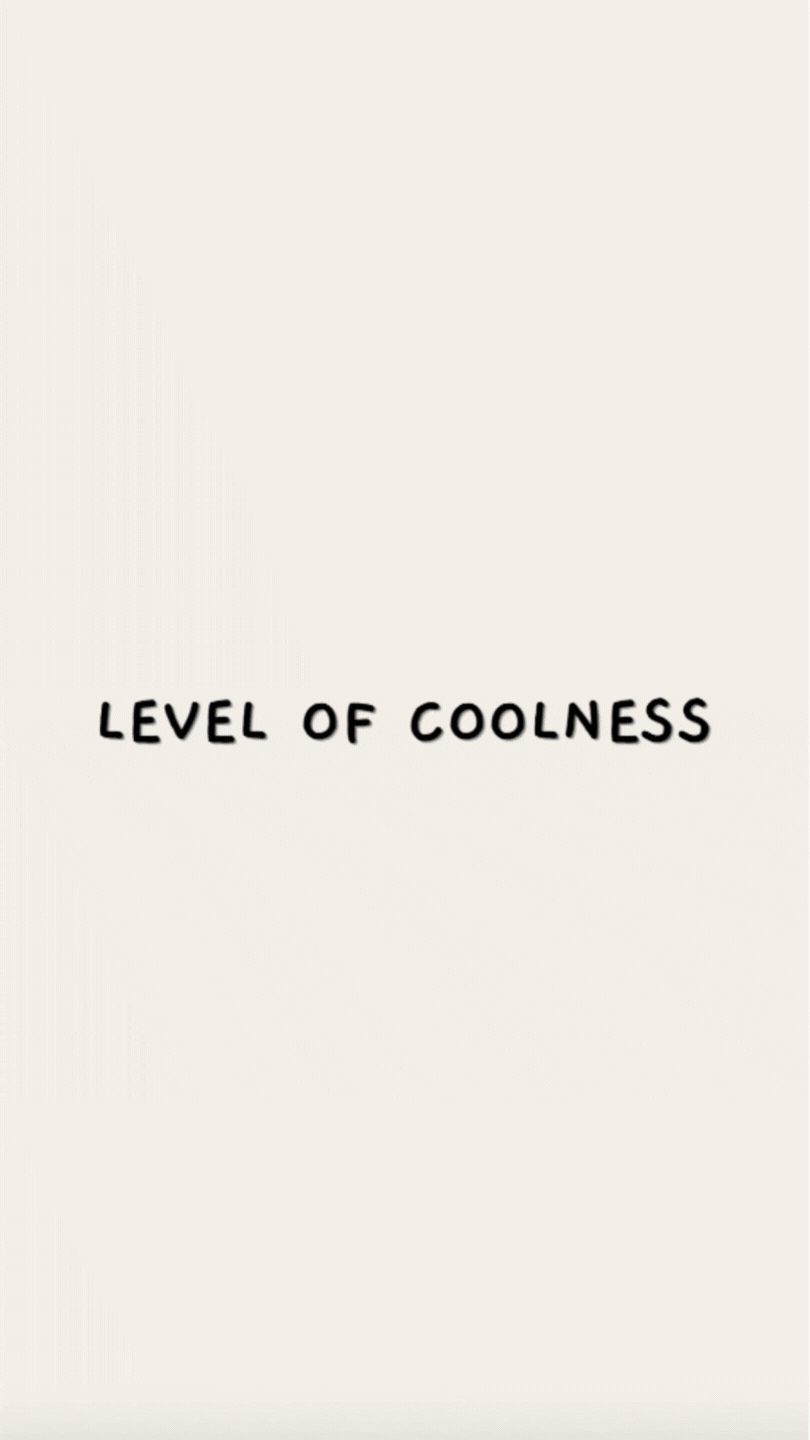 Funny Thank You eCard that shows a bar graph of level of coolness comparing you to the rest of the world. Funny thank you for nerds or graph lovers.