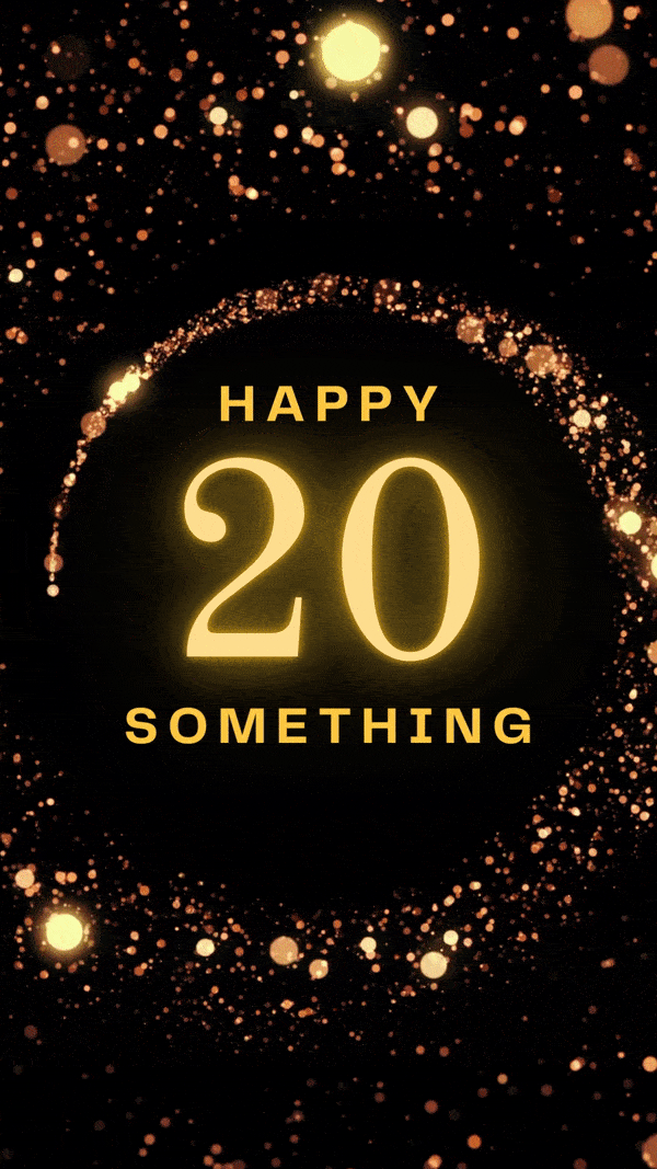 20th Happy Birthday Ecards