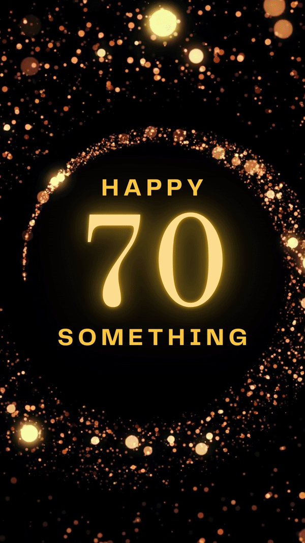 70th Birthday Ecards 