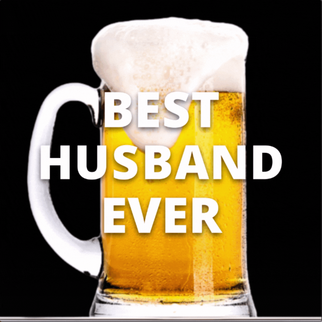 Best Husband Ever Beer Card
